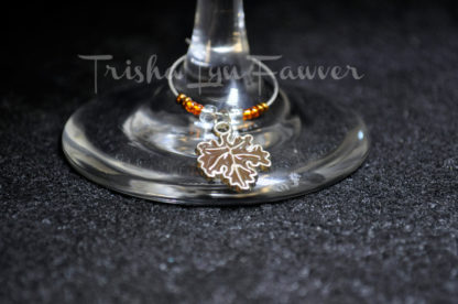 Autumn Leaves Wine Charms (#2)