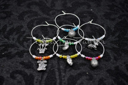 Easter Wine Charms