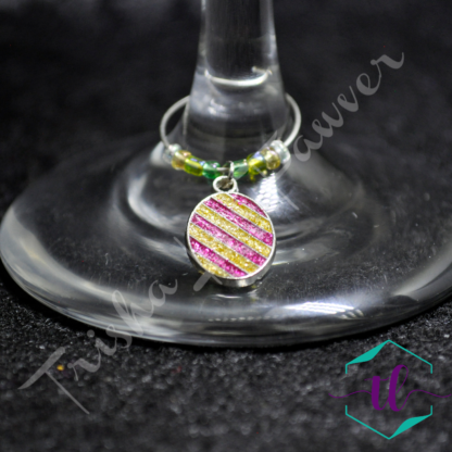 Easter Egg Wine Charms (#2)