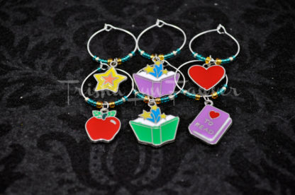 Education & Books Wine Charms (#2)