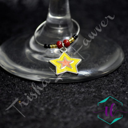 Education & Books Wine Charms (3)
