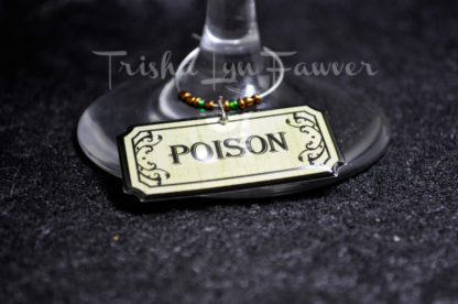 Halloween Labels Wine Charms
