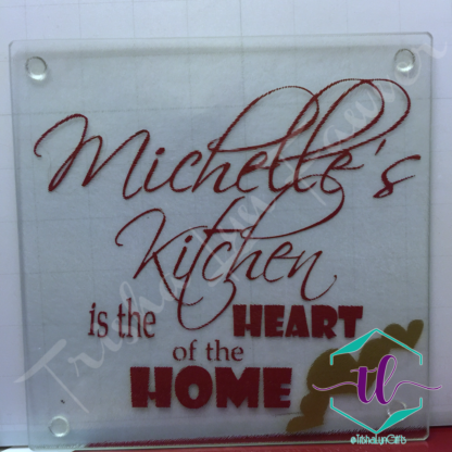 Personalized Decorative Kitchen Cutting Board or Cheese Plate
