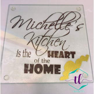 Personalized Decorative Kitchen Cutting Board or Cheese Plate