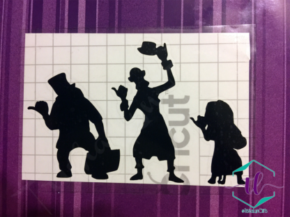 Hitchhiking Ghosts Vinyl Decal in Black