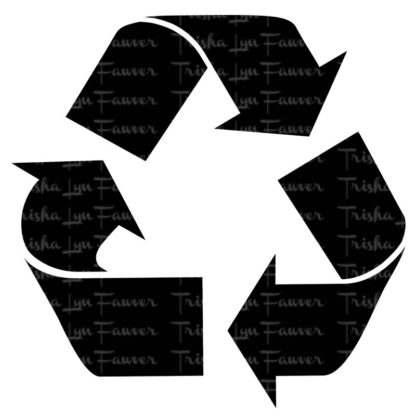 Recycle Symbol Vinyl Decal