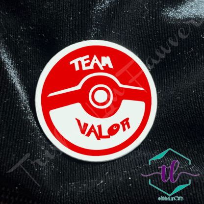 Pokemon Go Team Buttons - Team Valor
